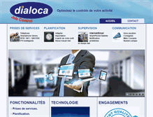 Tablet Screenshot of dialoca-job-control.com